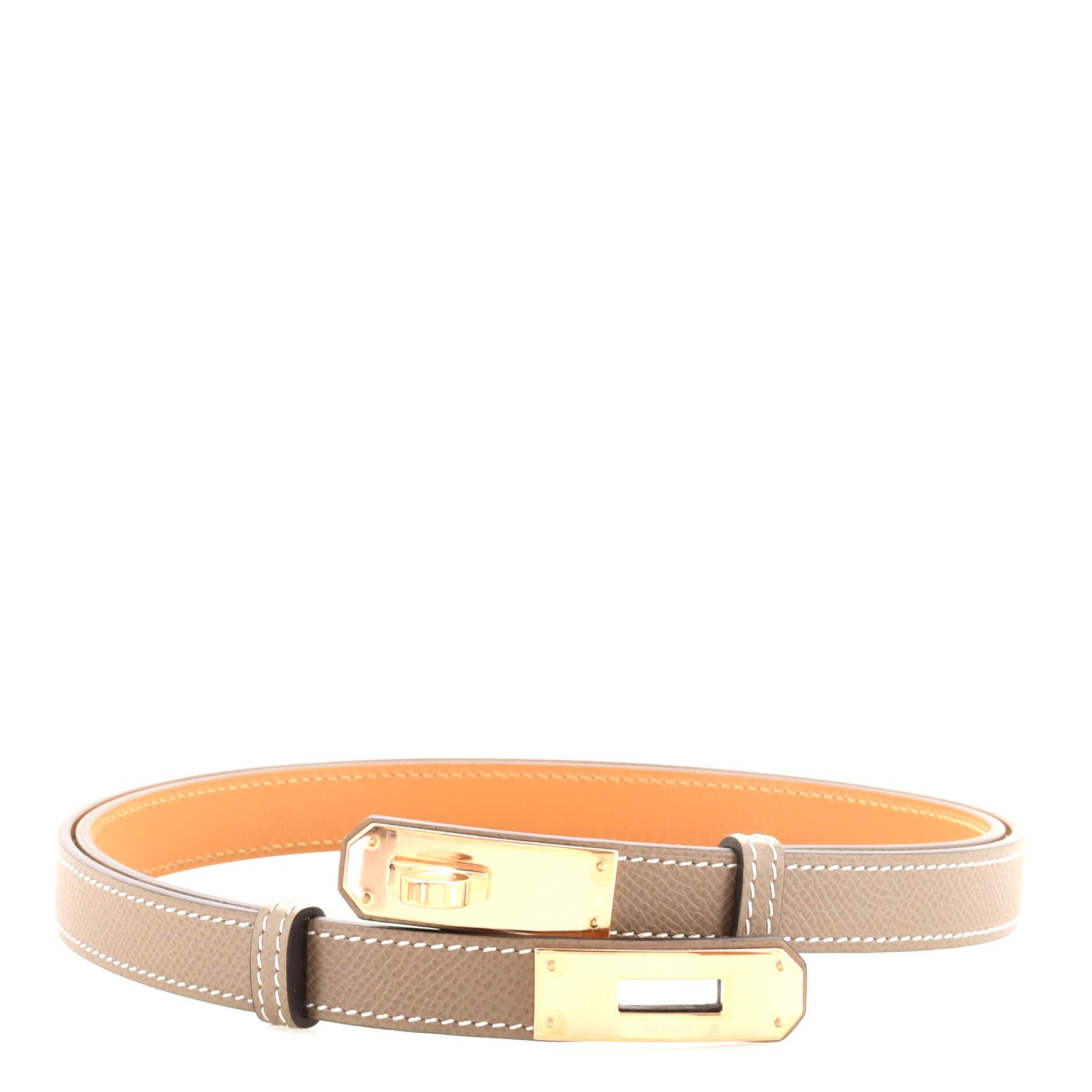 Kelly Belt Leather Thin 70