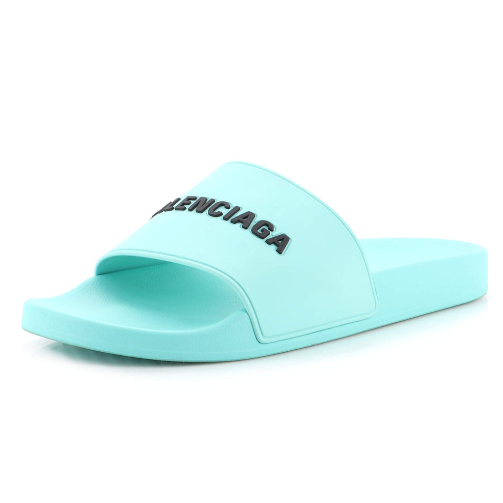 Men's Logo Slide Sandals Rubber