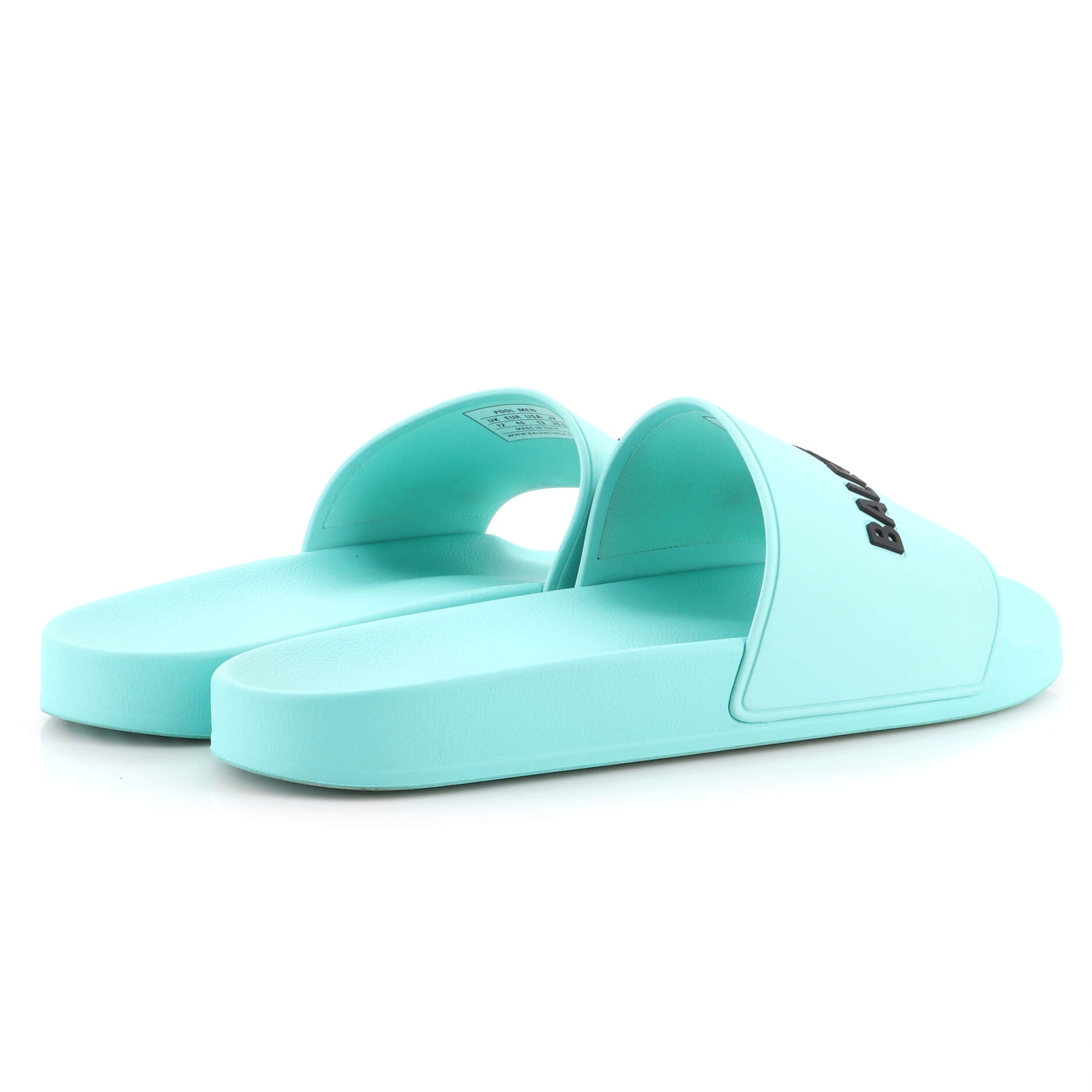 Men's Logo Slide Sandals Rubber