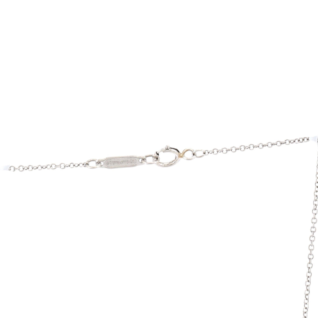 Paper Flowers Open Cluster Necklace Platinum with Diamonds and Tanzanites