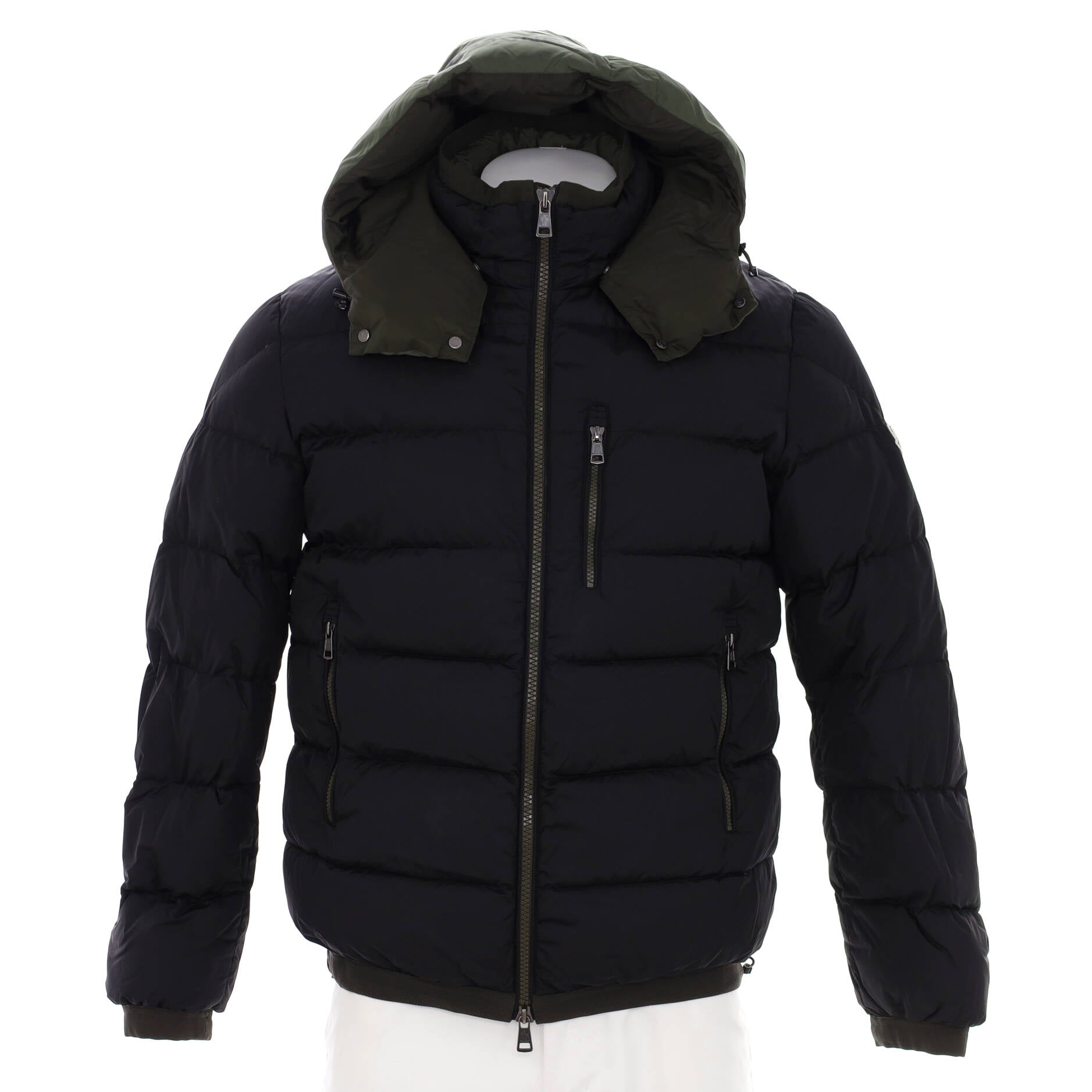Men's Gres Hooded Puffer Jacket Quilted Polyamide with Down
