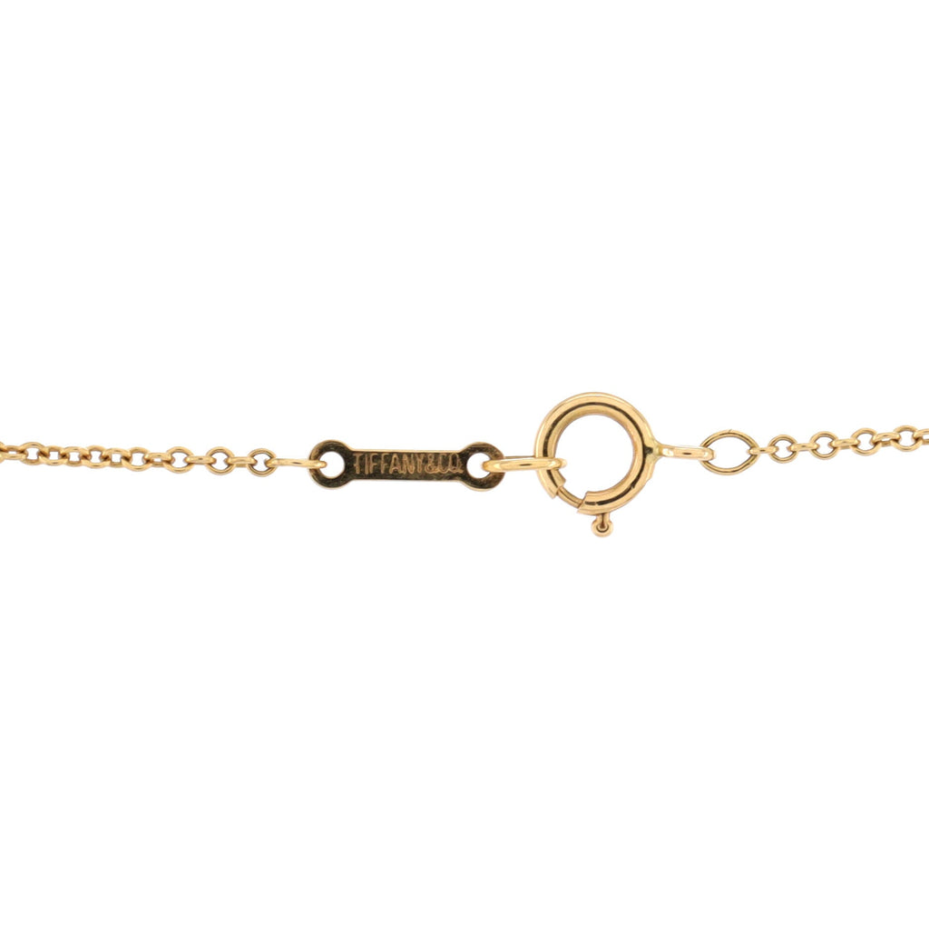 Elsa Peretti Bean Pendant Necklace 18K Yellow Gold 11mm