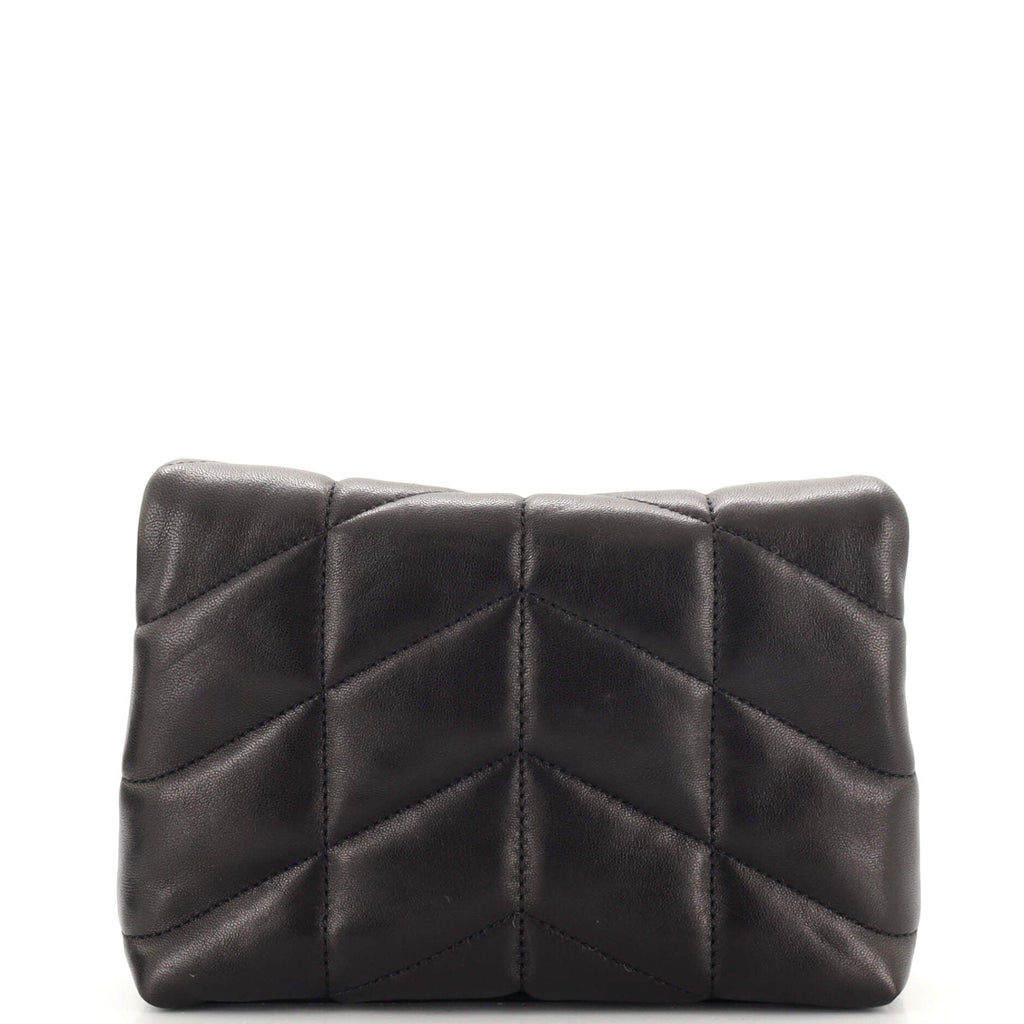 LouLou Puffer Clutch Leather Small