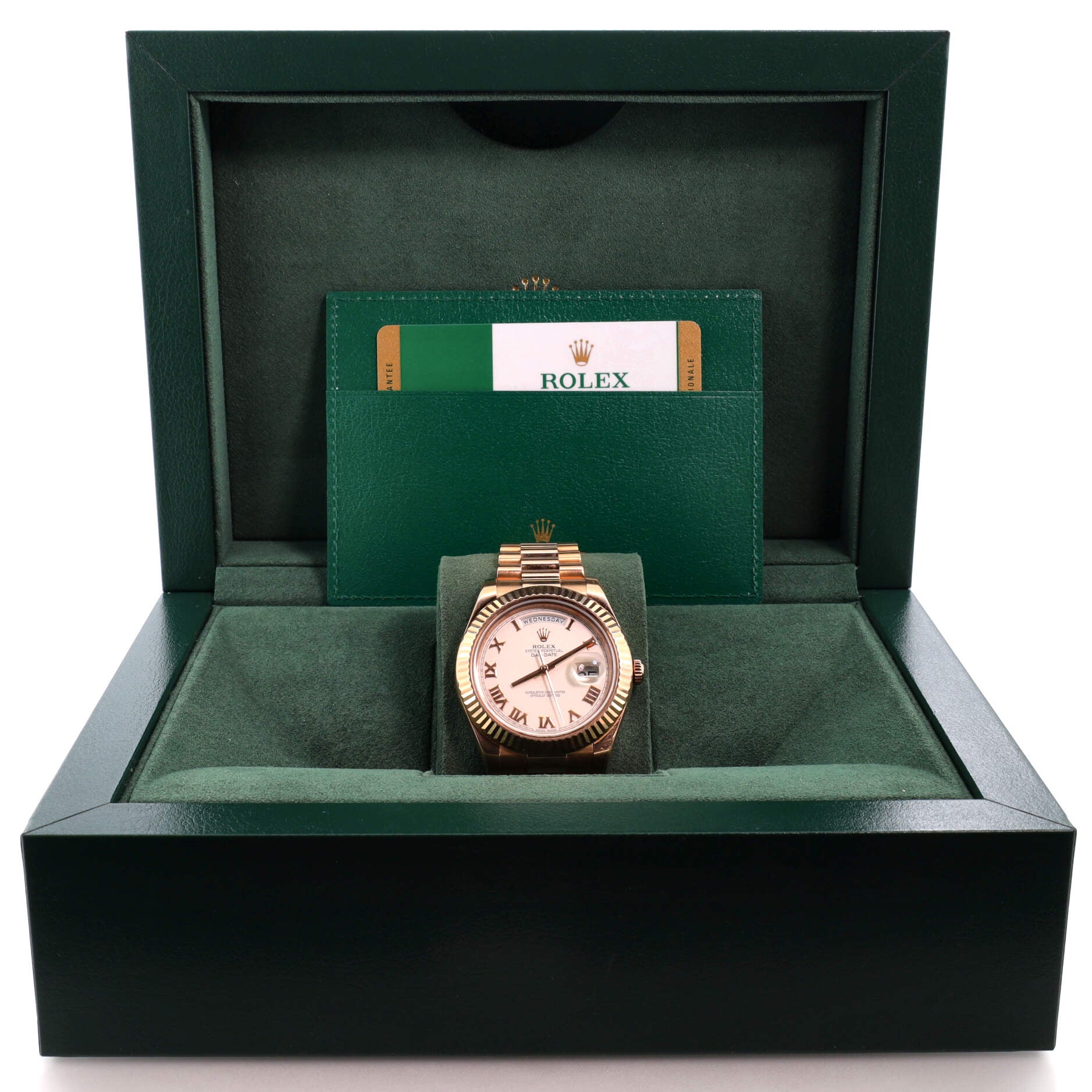 Oyster Perpetual President Day-Date II Automatic Watch Rose Gold 41