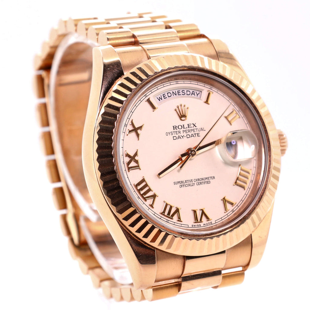 Oyster Perpetual President Day-Date II Automatic Watch Rose Gold 41
