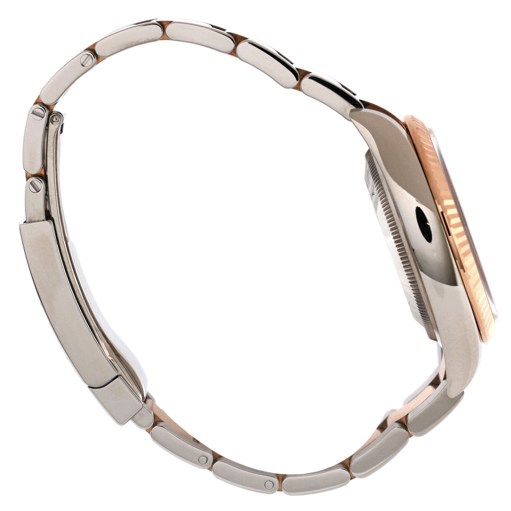 Oyster Perpetual Datejust Automatic Watch Stainless Steel and Rose Gold 36
