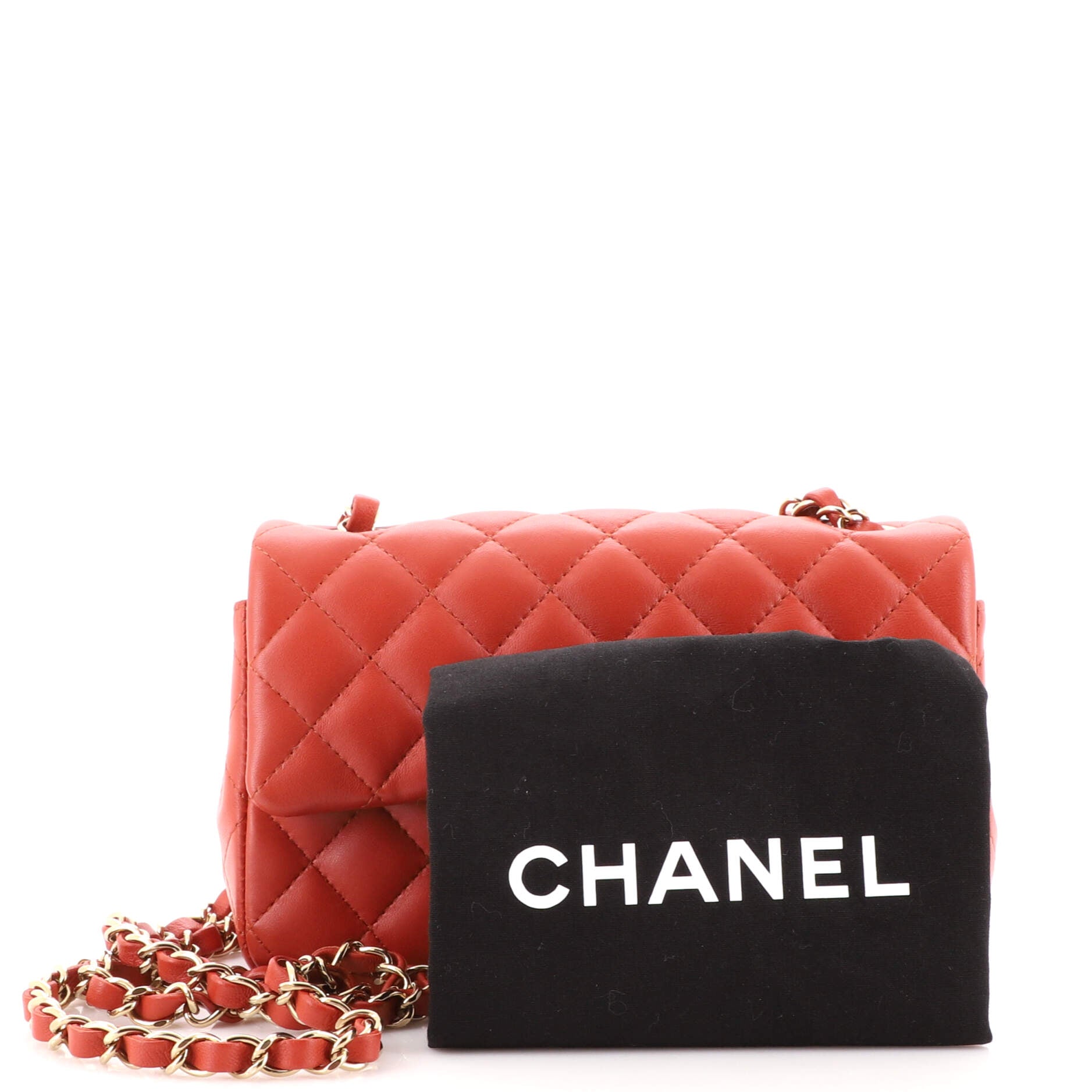 Classic Single Flap Bag Quilted Lambskin Mini