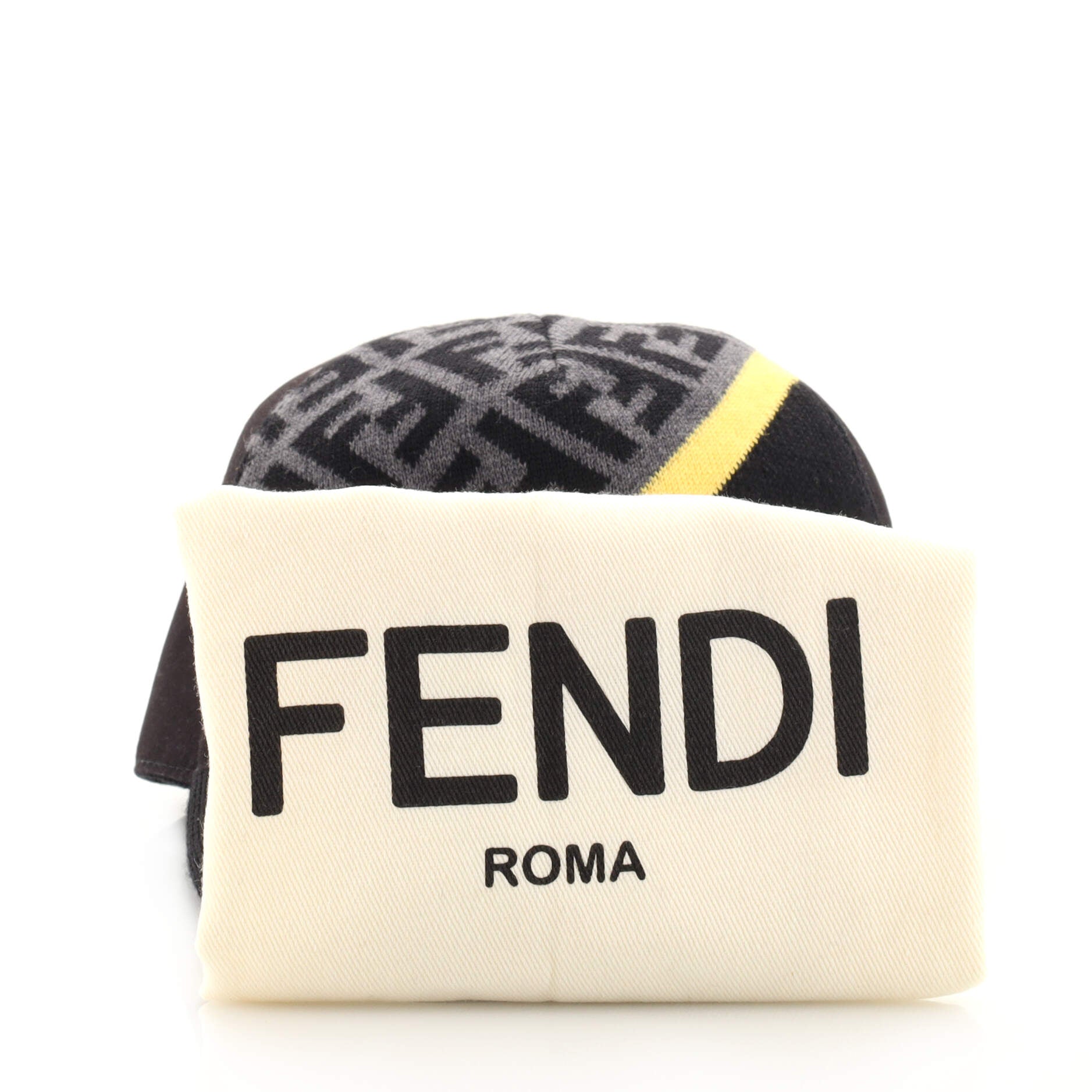 Baseball Cap Zucca Wool and Canvas