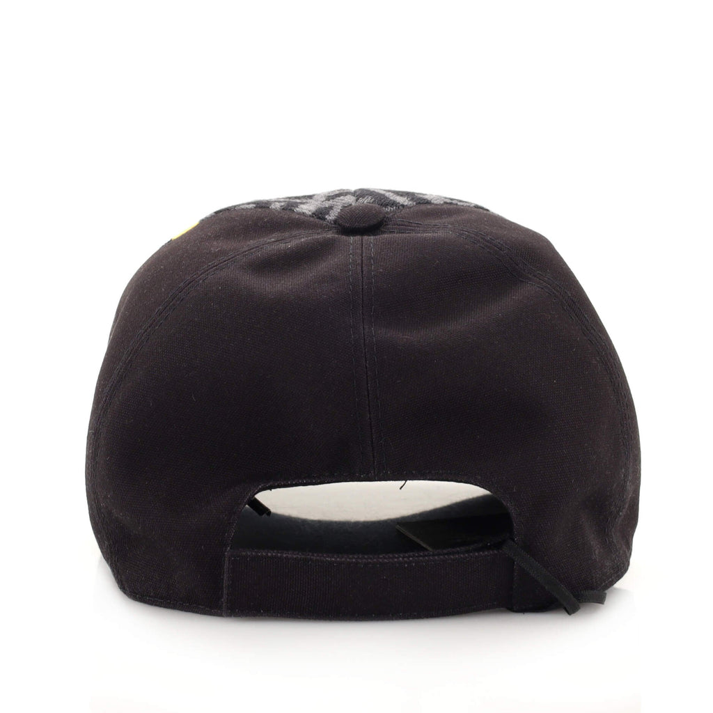 Baseball Cap Zucca Wool and Canvas