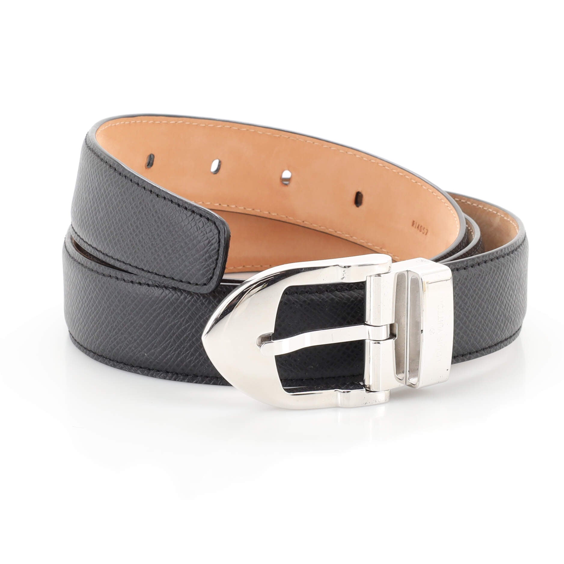 Classique Belt Taiga Leather Thin 100