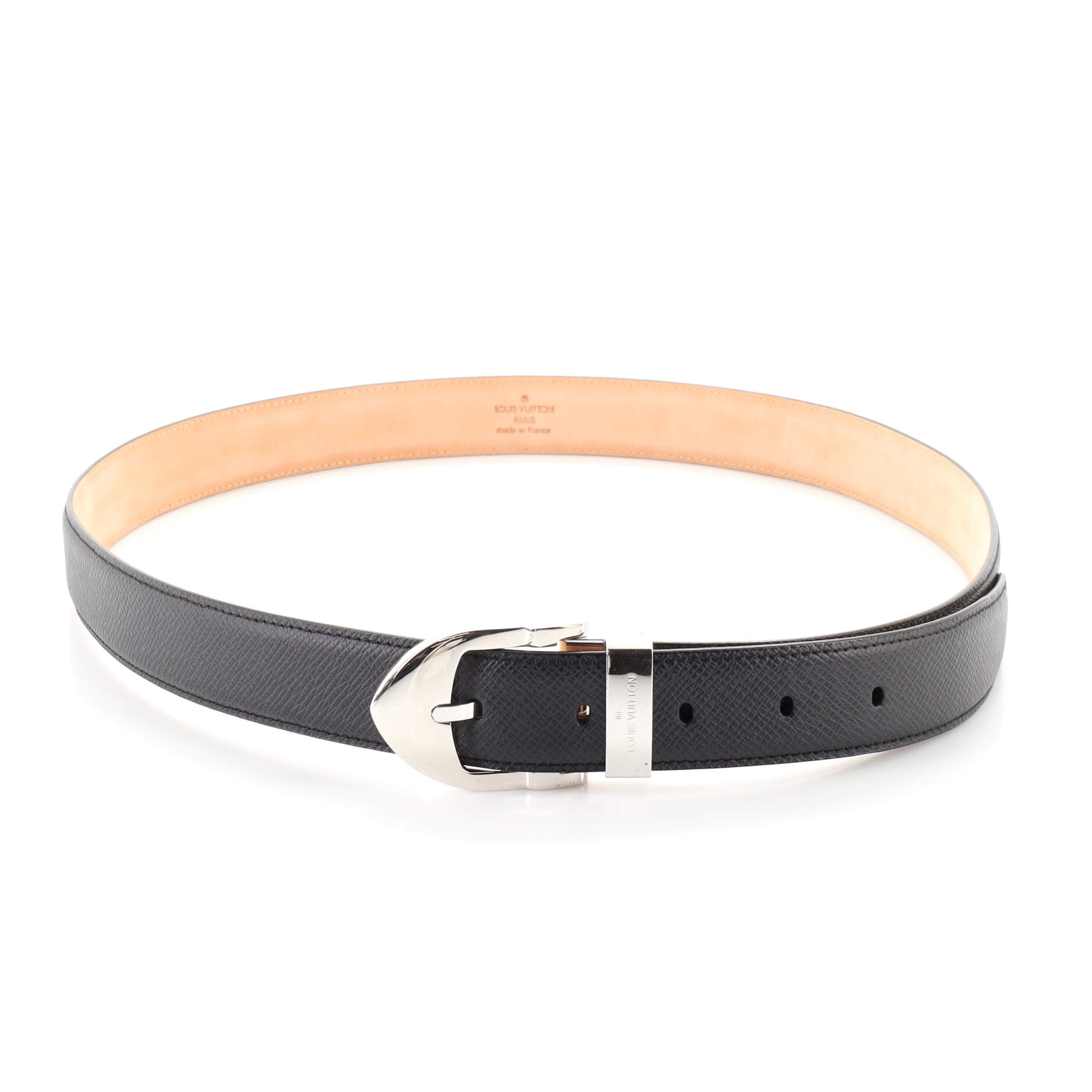 Classique Belt Taiga Leather Thin 100