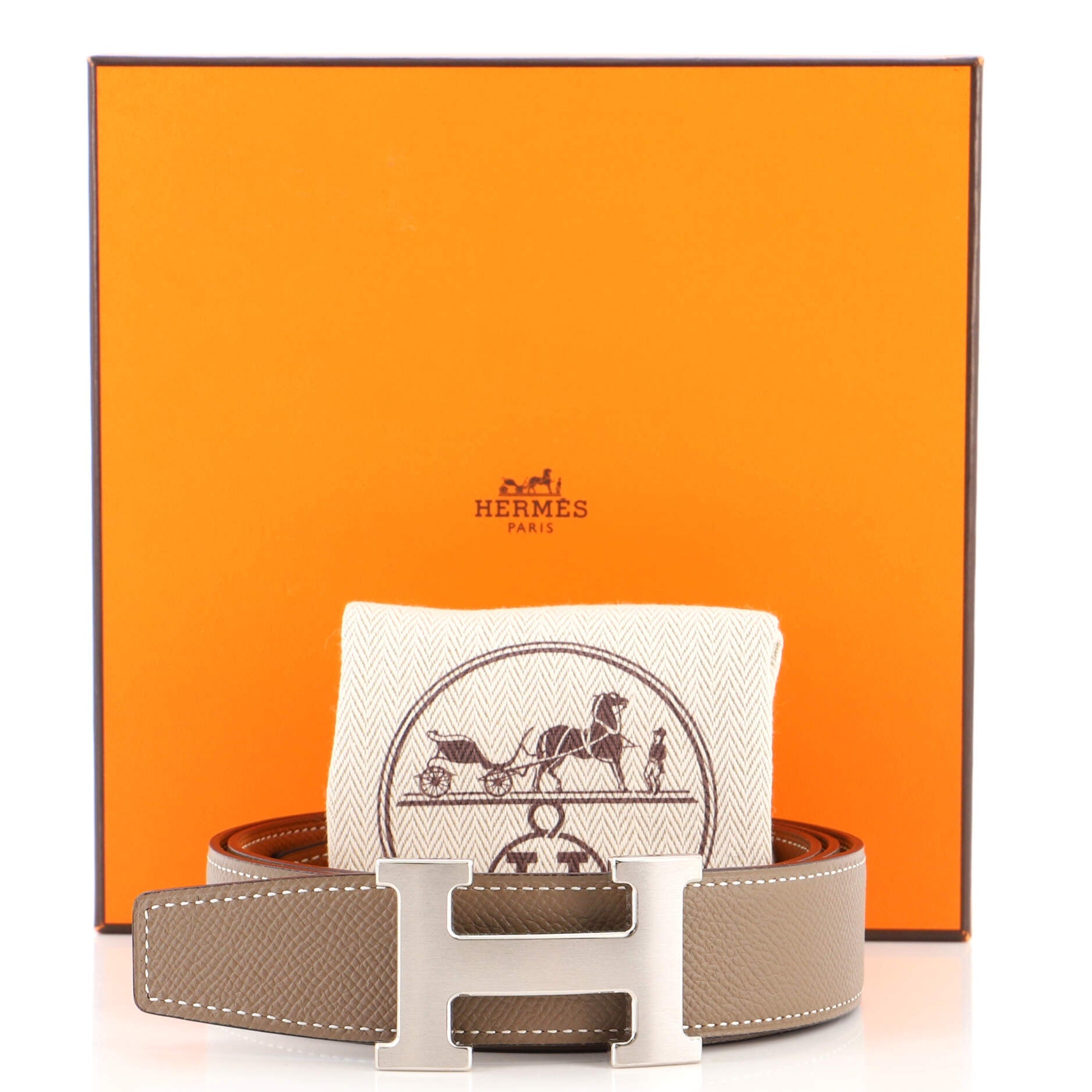 Constance Reversible Belt Leather Medium 95