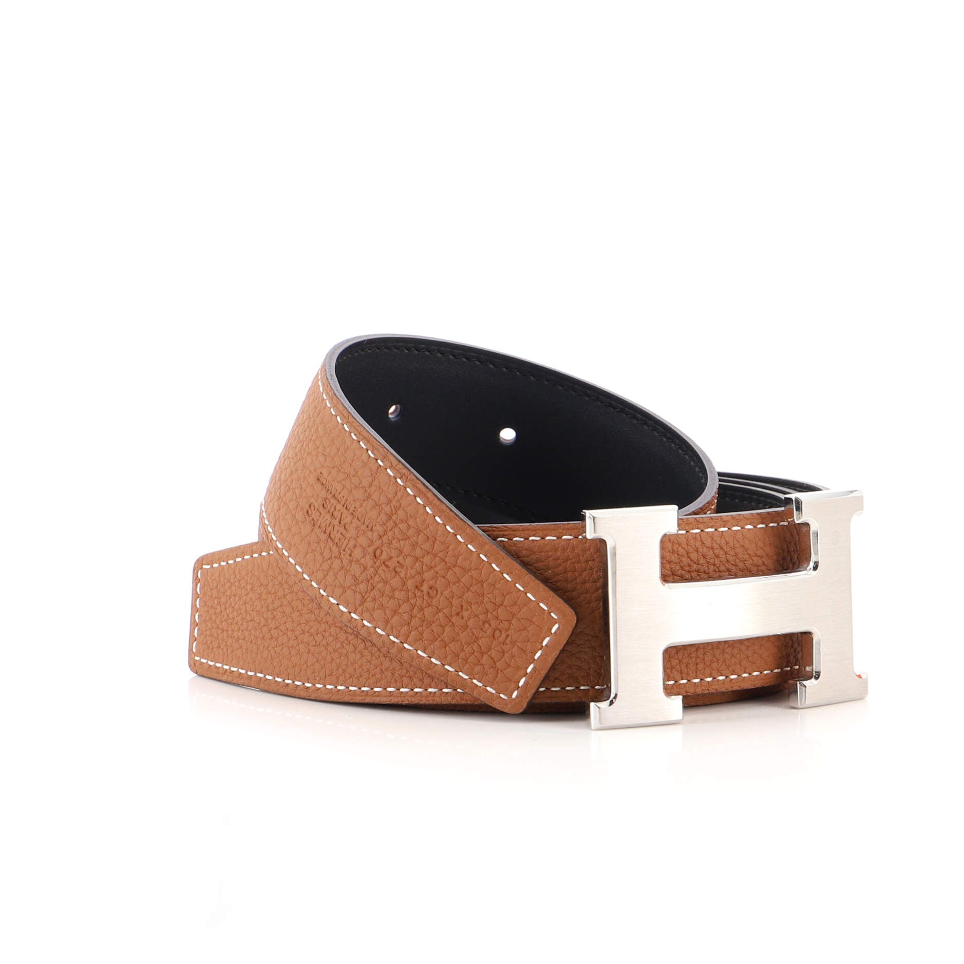 Constance Reversible Belt Leather Medium 105