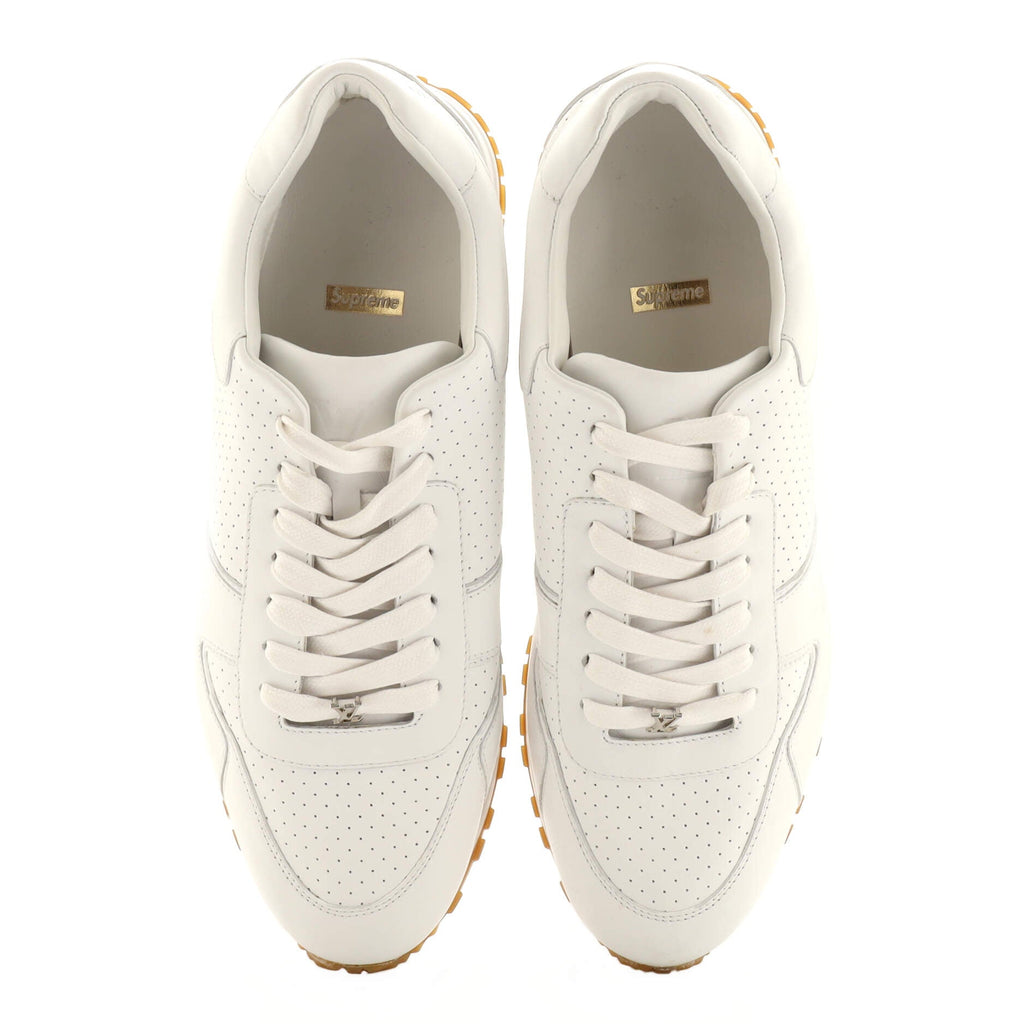 x Supreme Men's Run Away Sneakers Perforated Leather