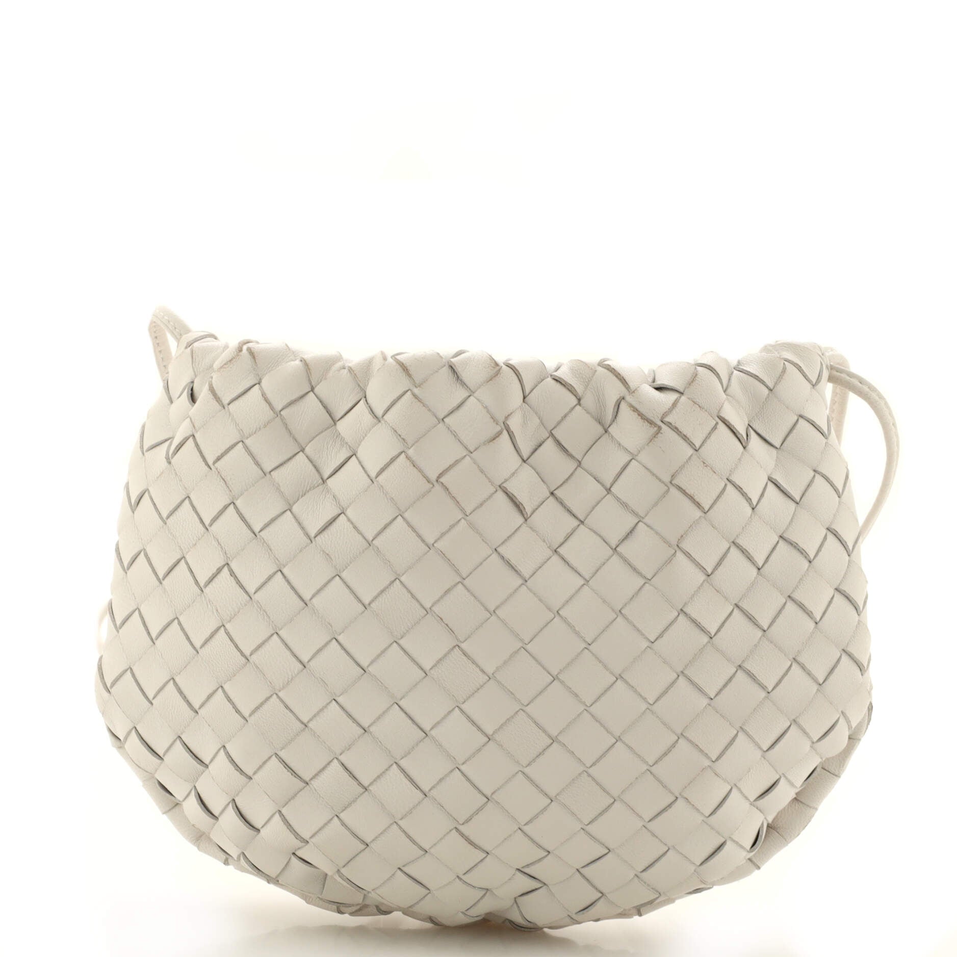 Bulb Shoulder Bag Intrecciato Nappa Mini