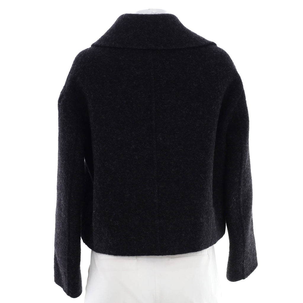 Women's Double Breasted Peacoat Wool