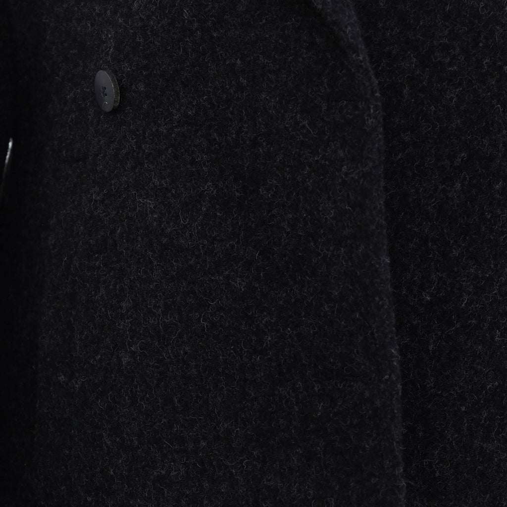 Women's Double Breasted Peacoat Wool