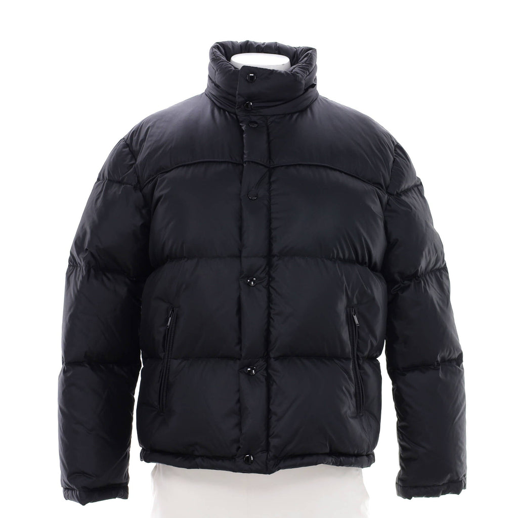 Men's Doudoune Puffer Jacket with Hidden Hood Quilted Polyamide with Down