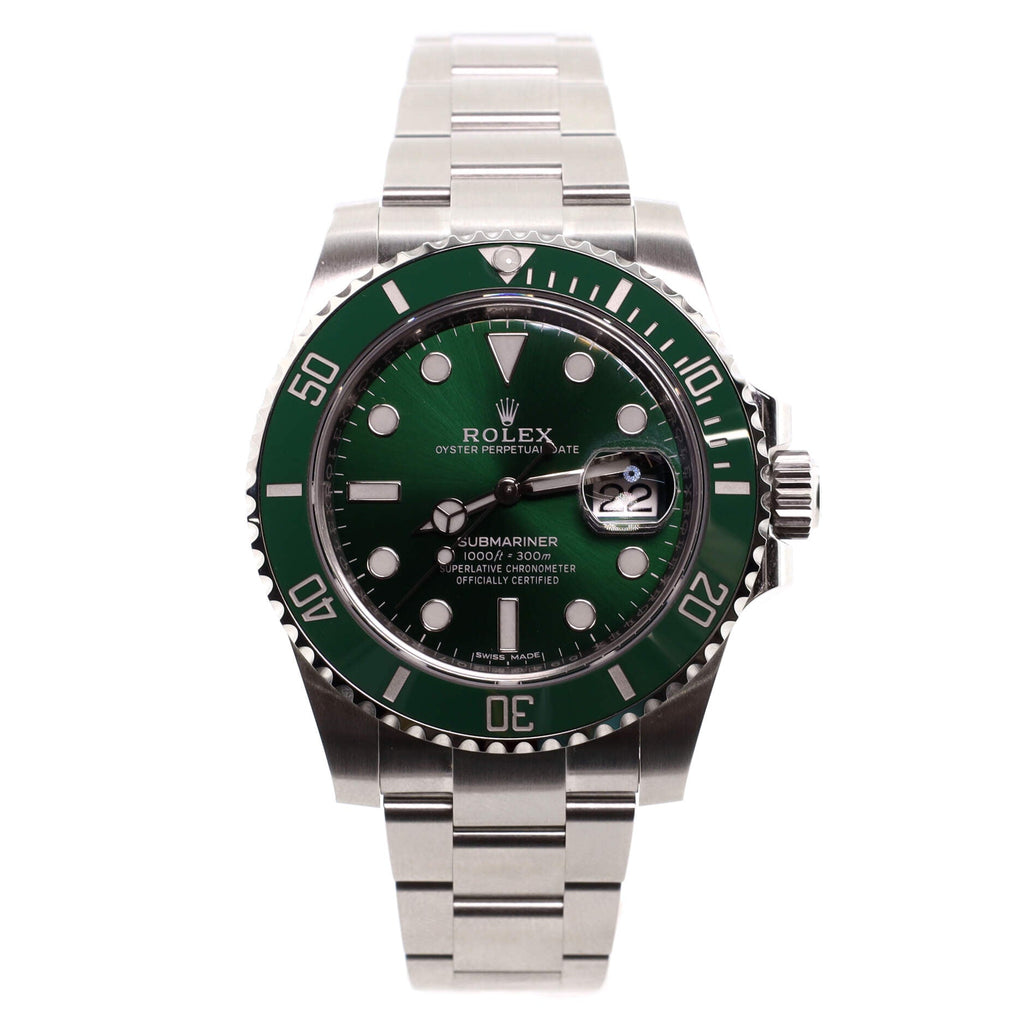 Oyster Perpetual Submariner Hulk Date Automatic Watch Stainless Steel and Cerachrom 40