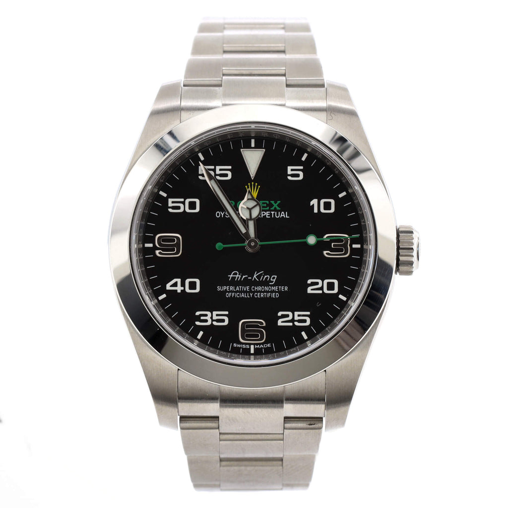 Air King Oyster Perpetual Chronometer Automatic Watch Stainless Steel 40