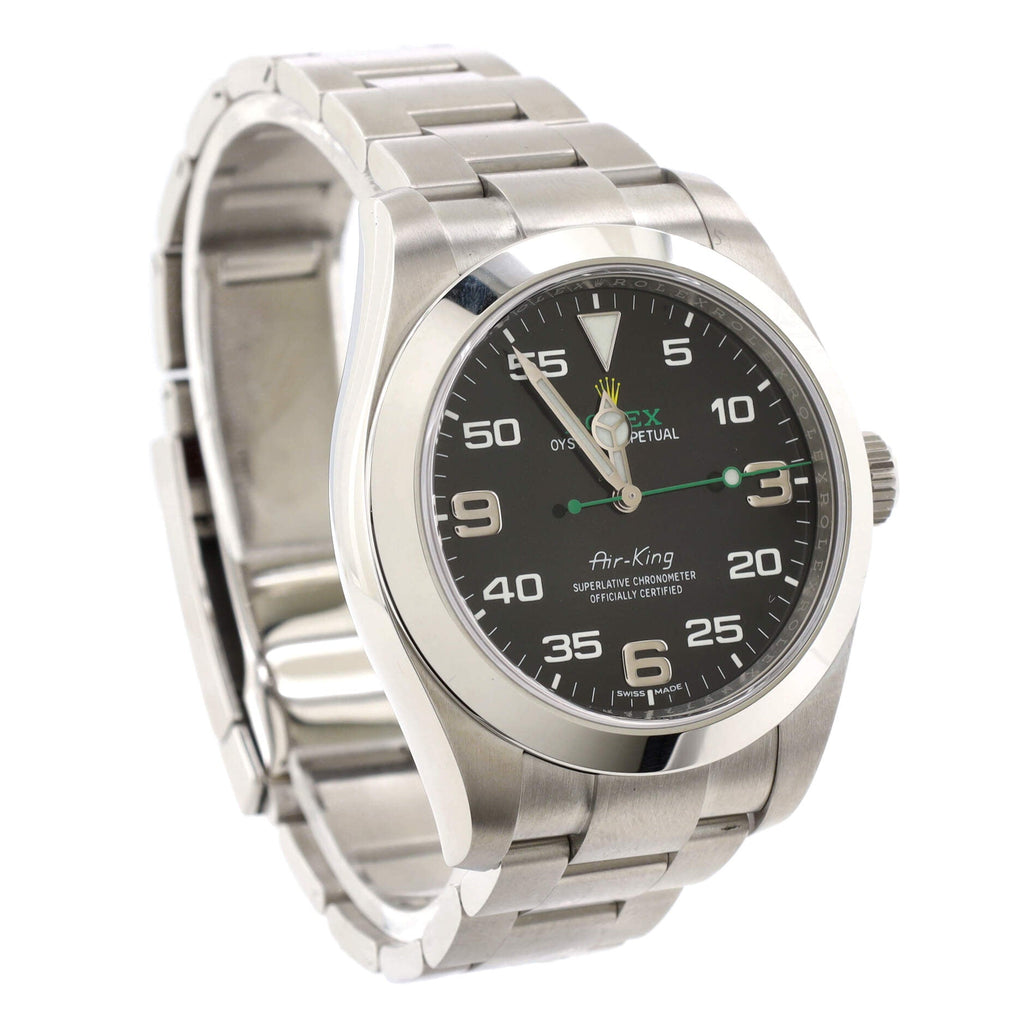 Air King Oyster Perpetual Chronometer Automatic Watch Stainless Steel 40
