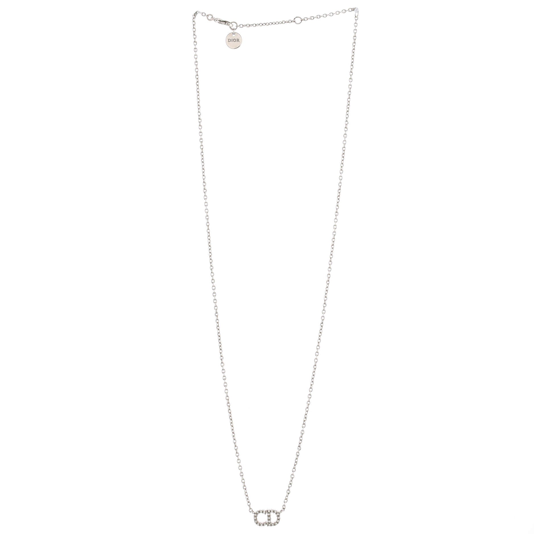 Clair D Lune Pendant Necklace Metal with Crystals