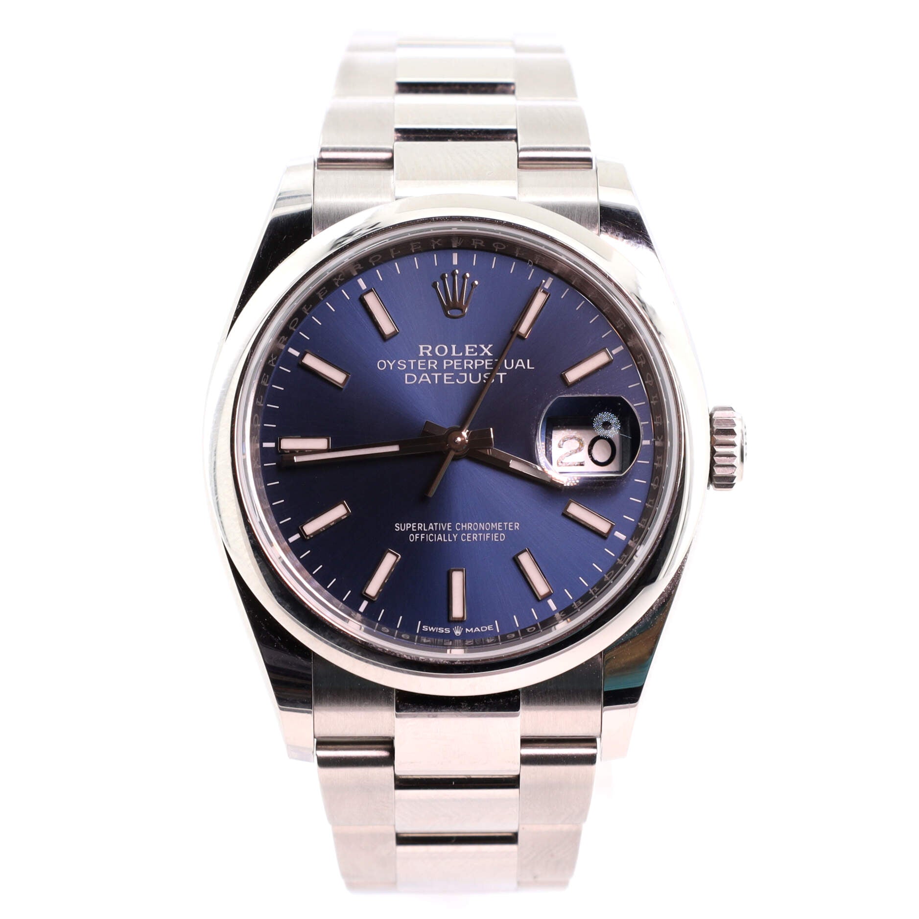 Oyster Perpetual Datejust Automatic Watch Stainless Steel 36