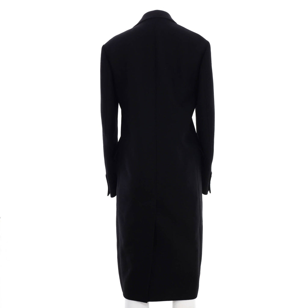 Women's Doubleface Monogram Coat Wool