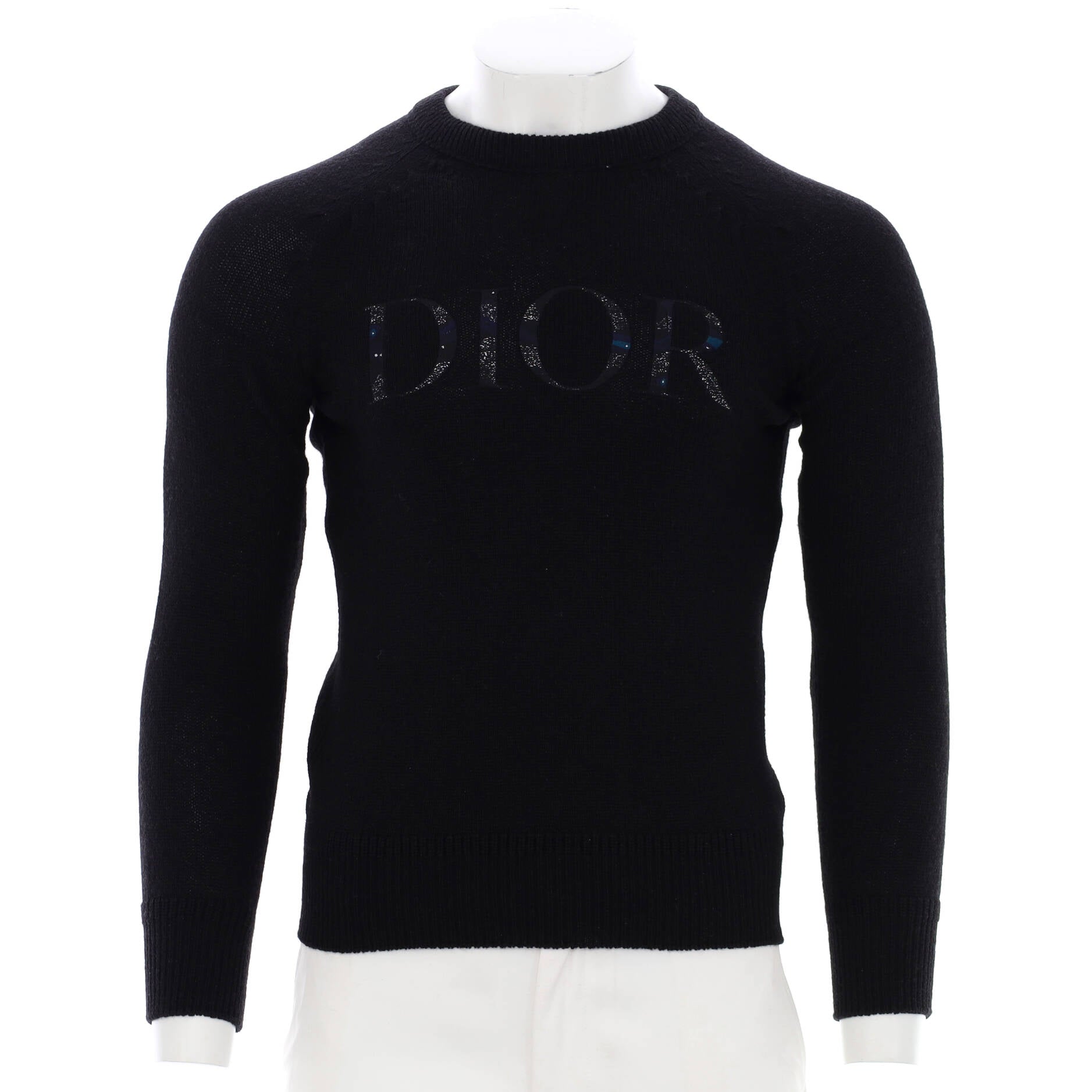 x Peter Doig Men's Logo Crewneck Sweater Wool