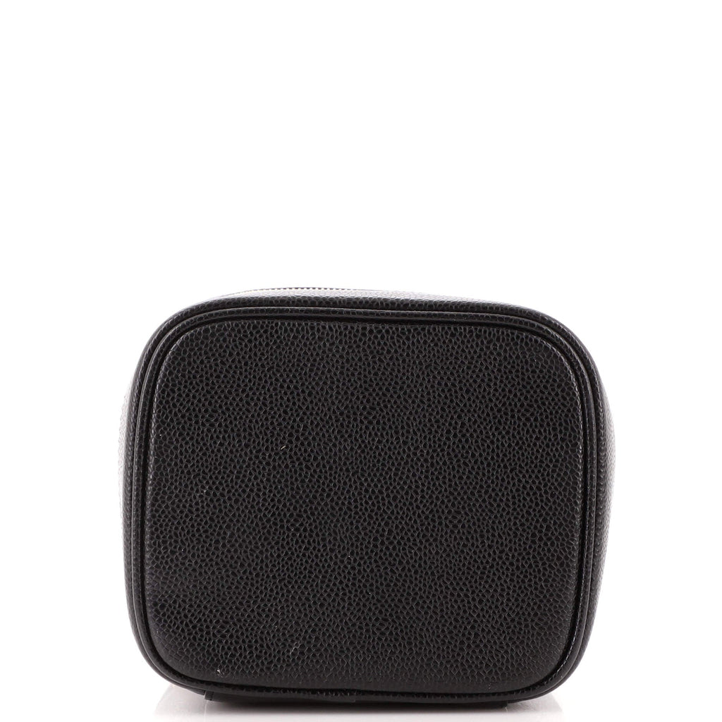 Vintage Timeless Cosmetic Case Caviar Tall