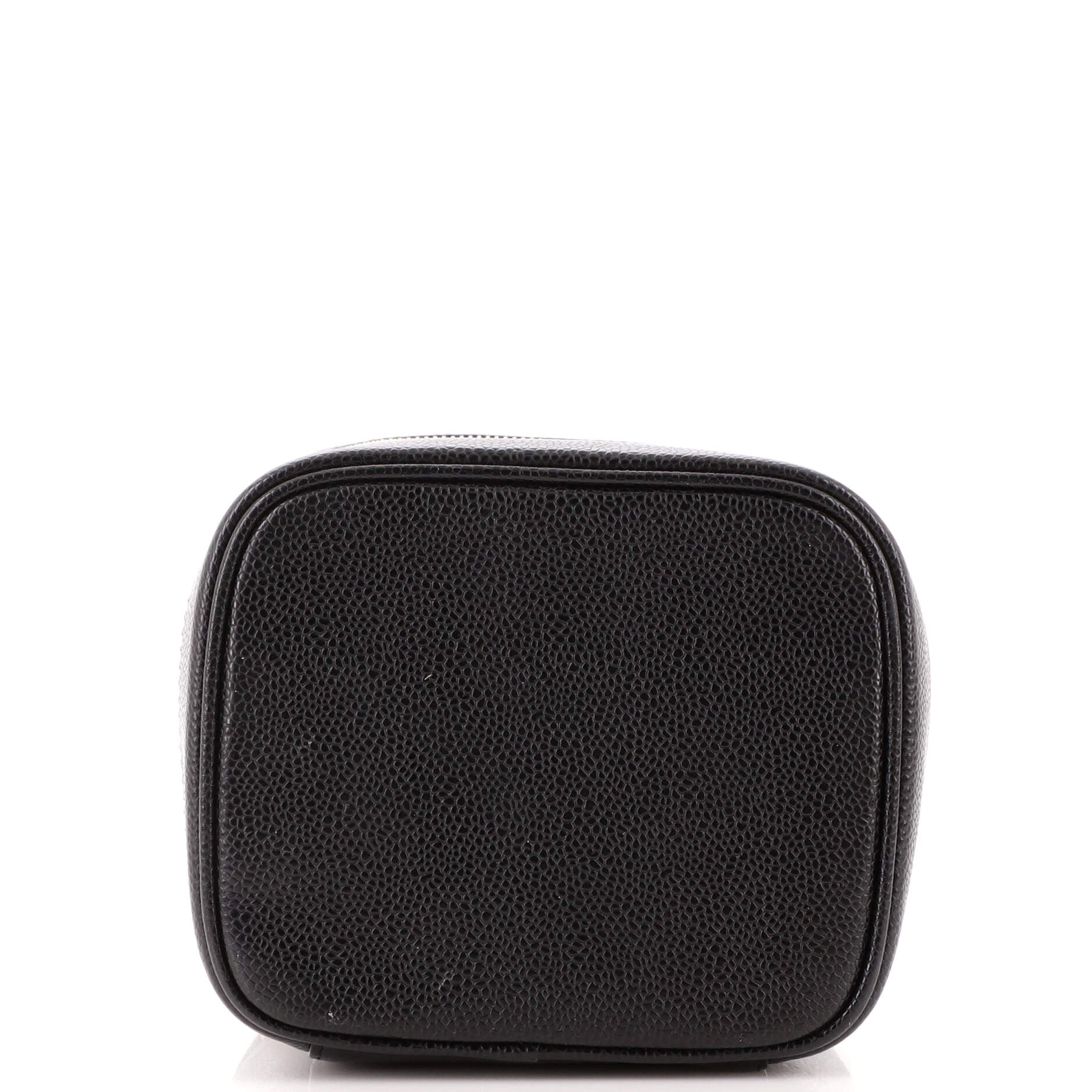 Vintage Timeless Cosmetic Case Caviar Tall