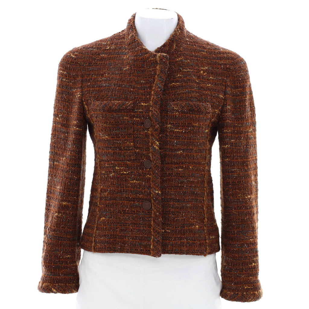 Women's Vintage Two Pocket Jacket Tweed