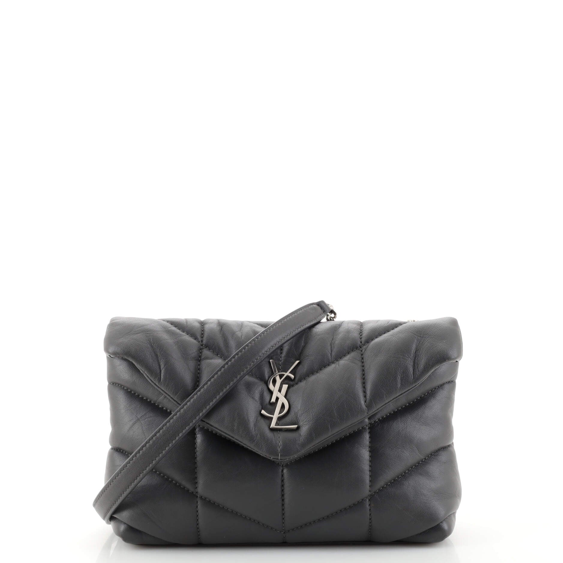 LouLou Puffer Shoulder Bag Quilted Leather Mini