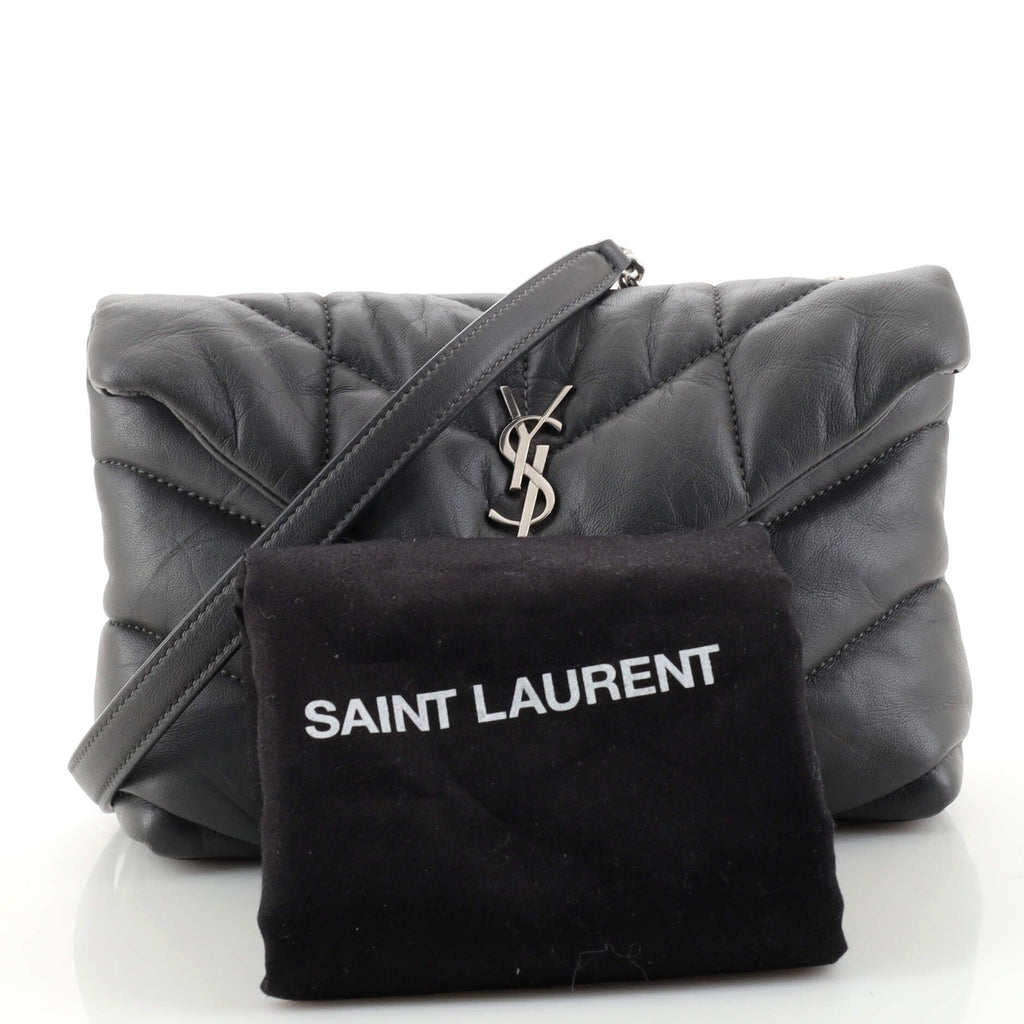 LouLou Puffer Shoulder Bag Quilted Leather Mini