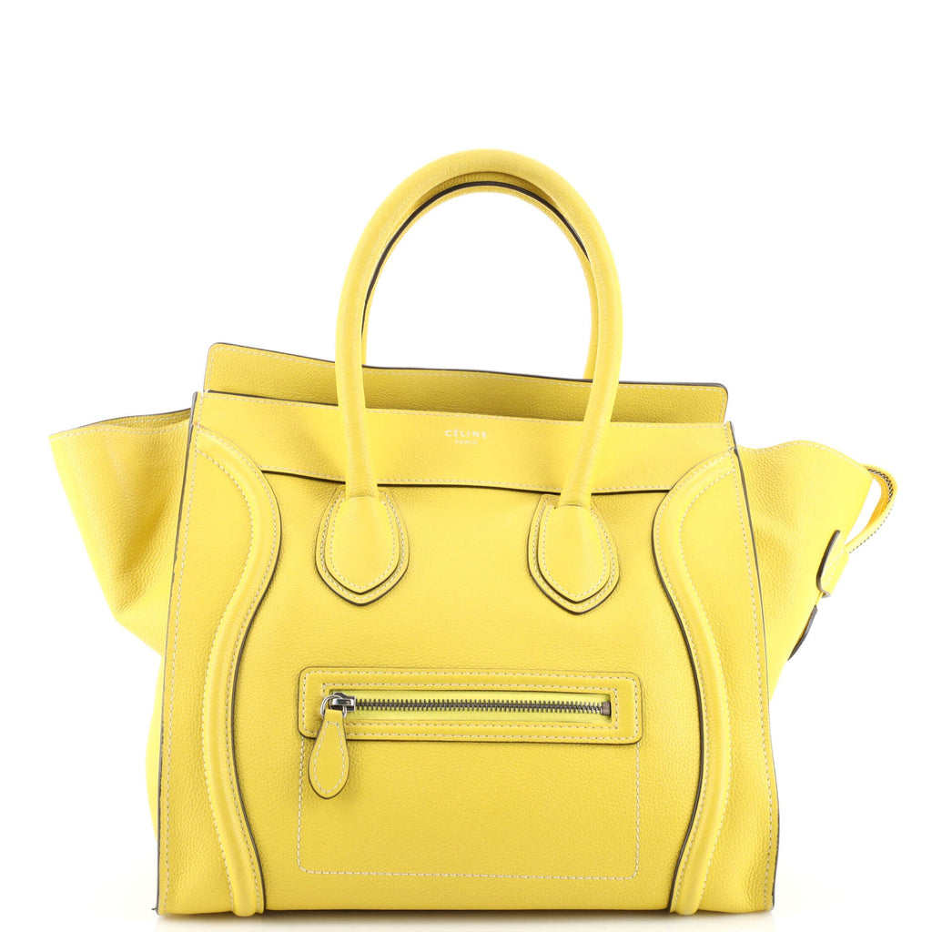 Luggage Bag Grainy Leather Mini