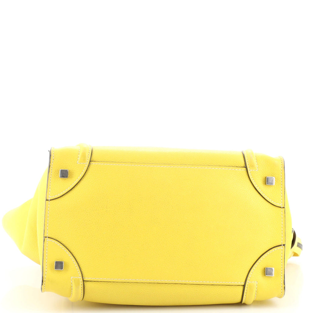 Luggage Bag Grainy Leather Mini