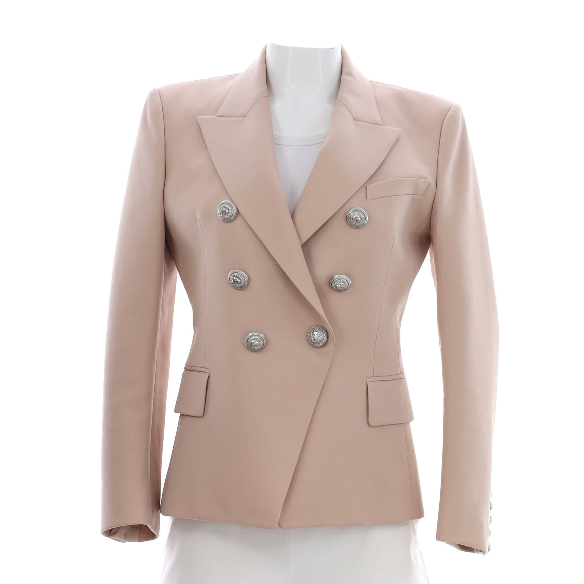 Women's Double Breasted Blazer Wool