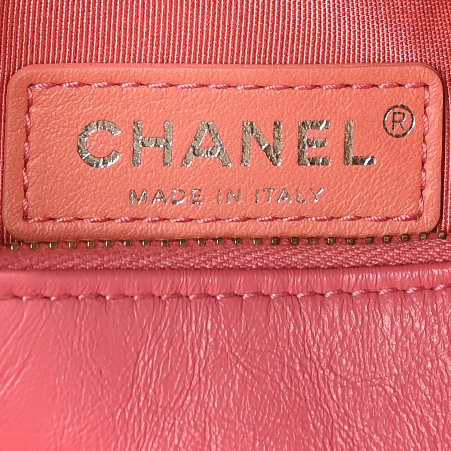 Aged Calfskin Quilted Small Gabrielle Hobo Rose