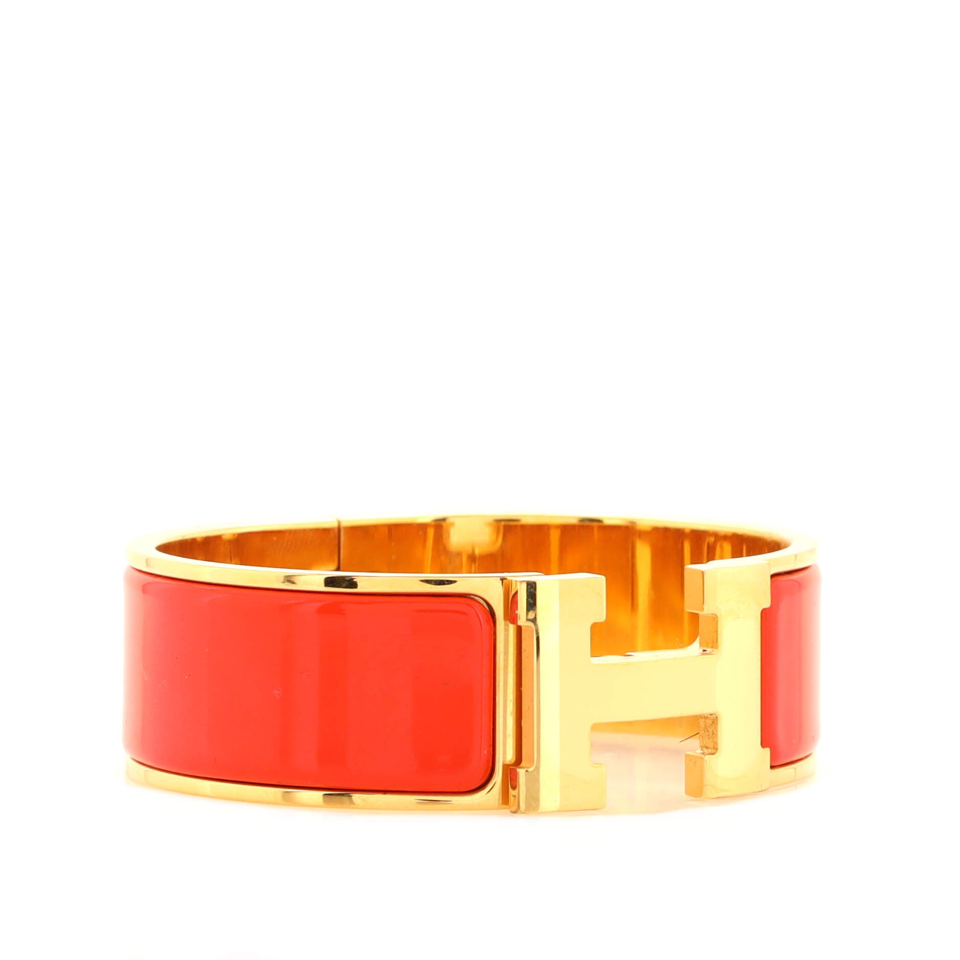 Clic H Bracelet Enamel Wide