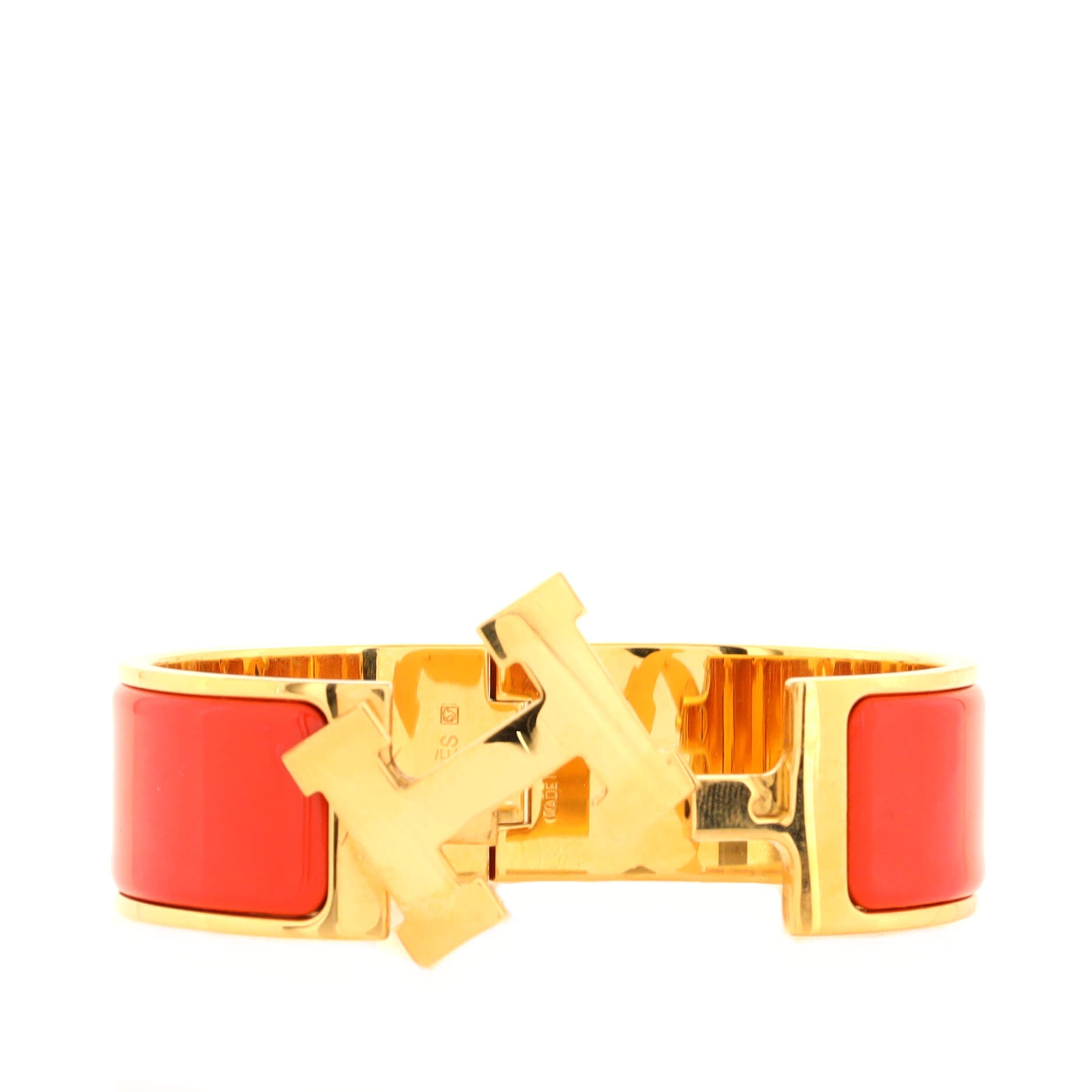 Clic H Bracelet Enamel Wide