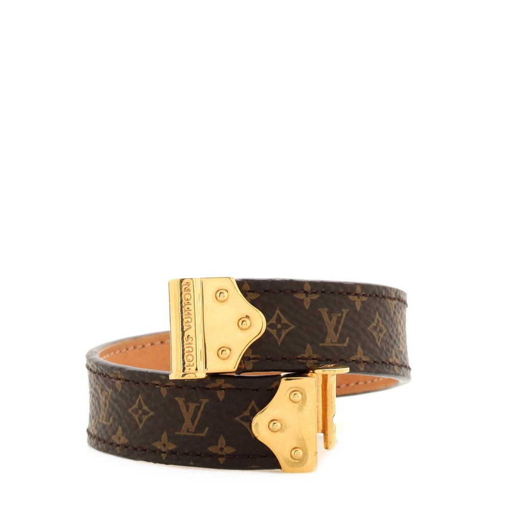 Nano Monogram Bracelet Monogram Canvas and Metal
