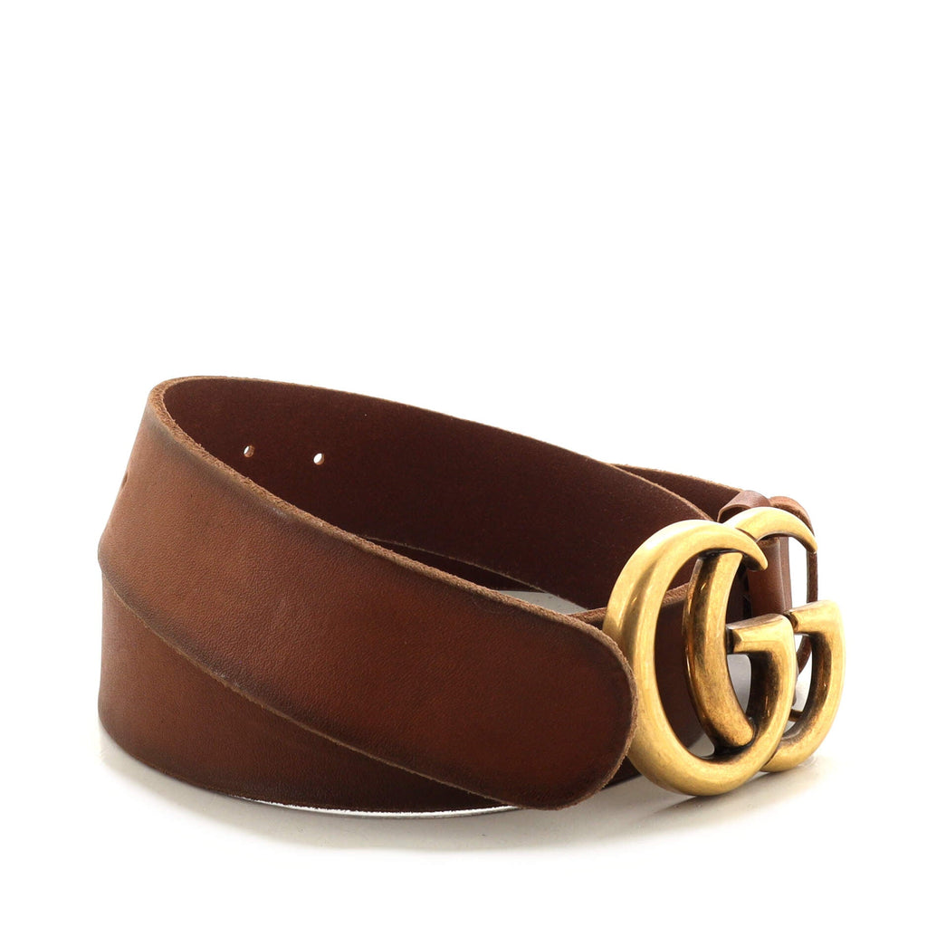 GG Marmont Belt Leather Wide 80