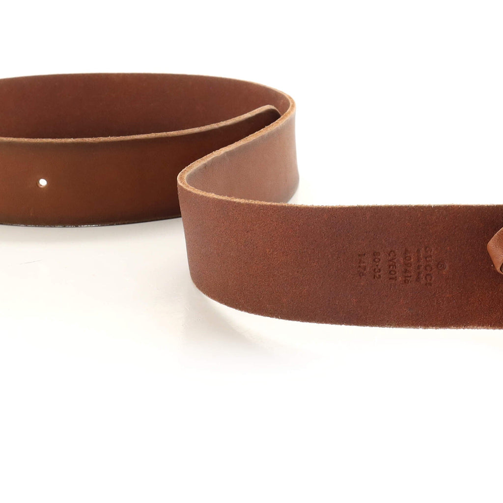 GG Marmont Belt Leather Wide 80