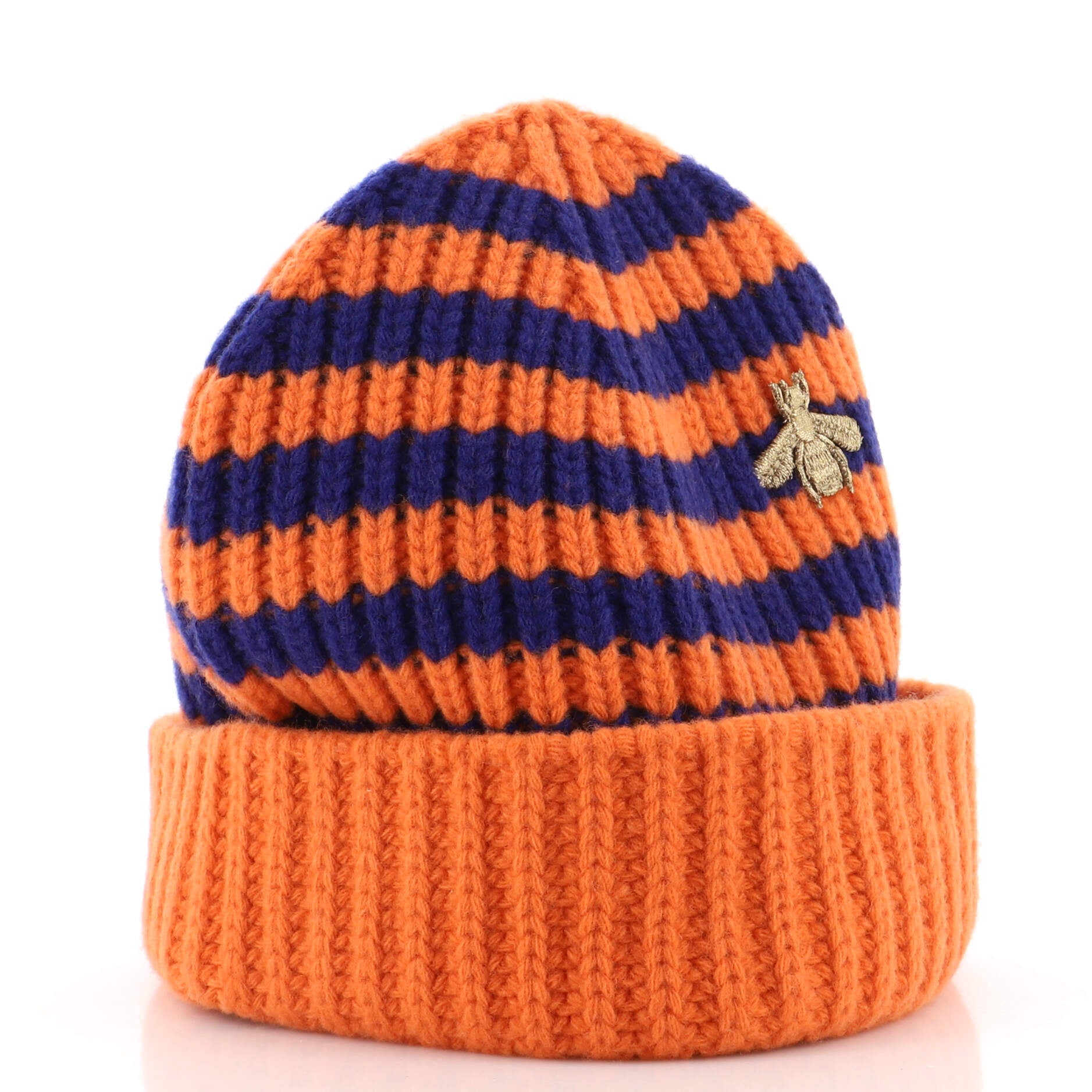 Bee Beanie Knit Wool Medium