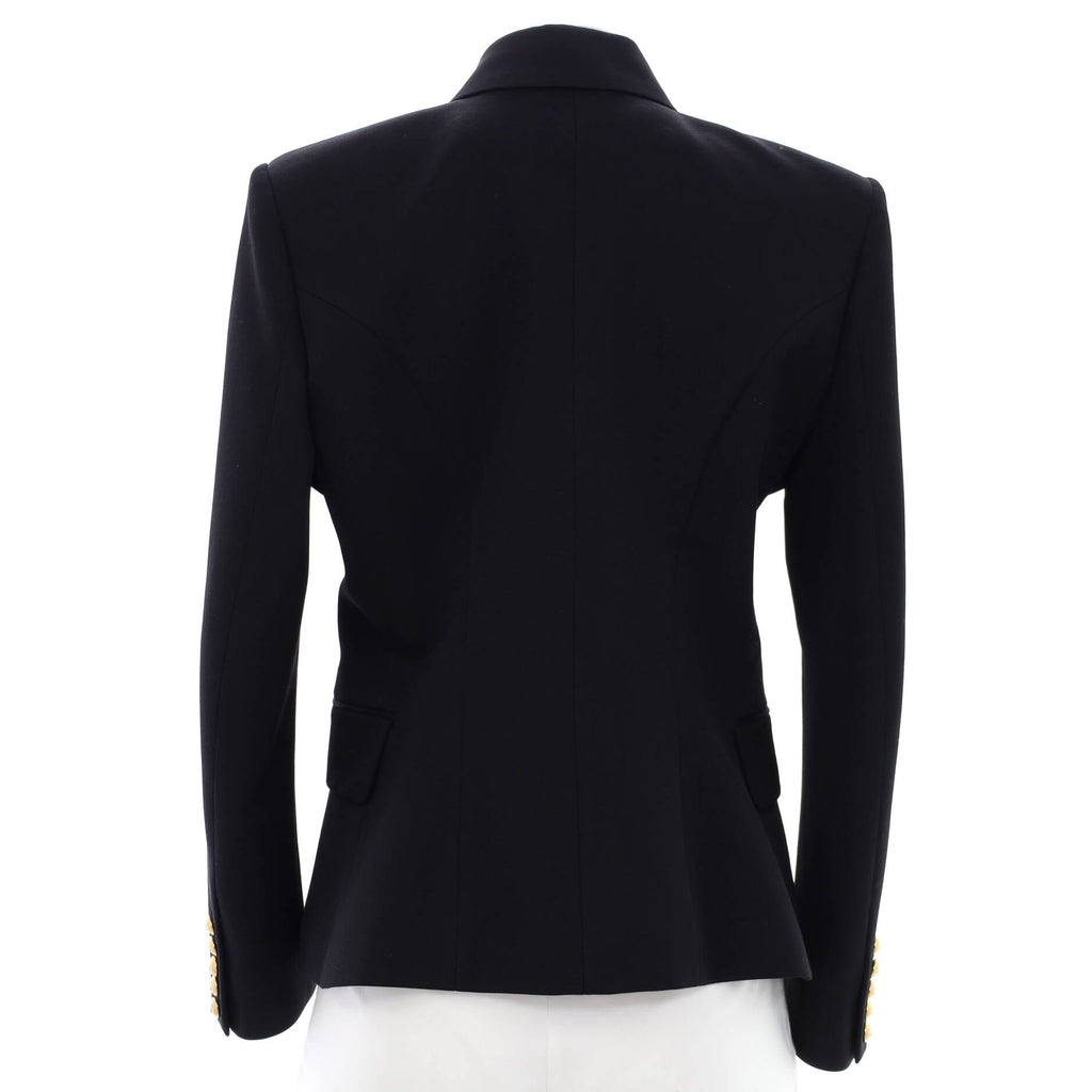 Women's Double Breasted Blazer Viscose Blend