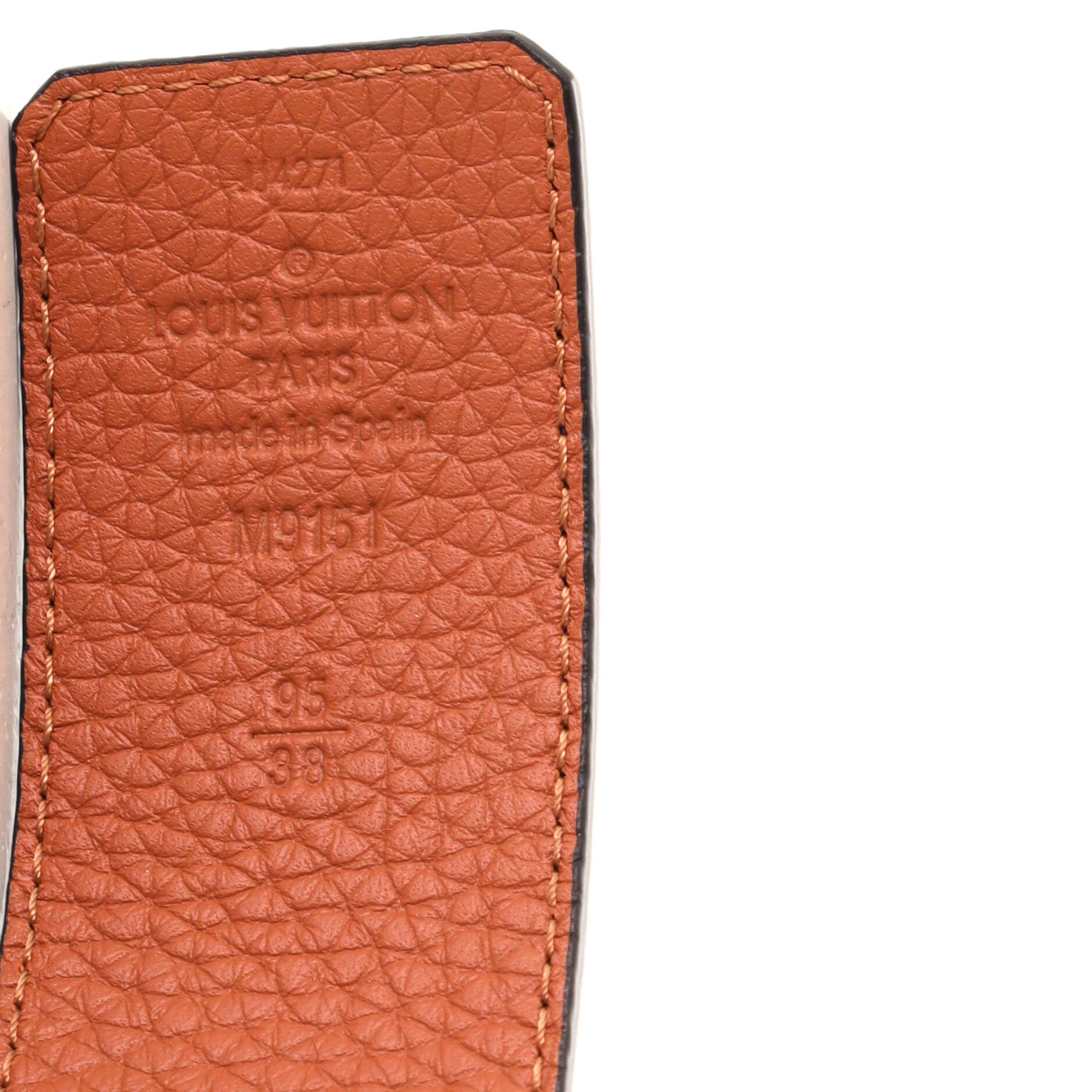 LV Initiales Reversible Belt Leather Wide 95