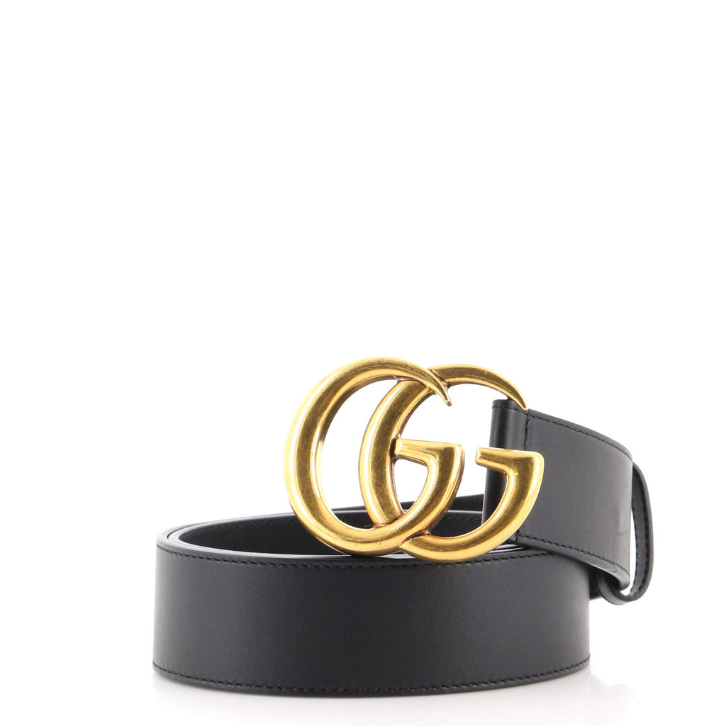 GG Marmont Belt Leather Wide 70