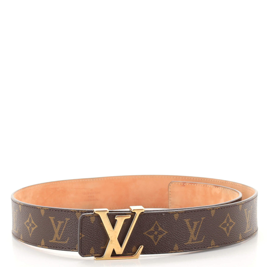 LV Initiales Belt Monogram Canvas Wide 95