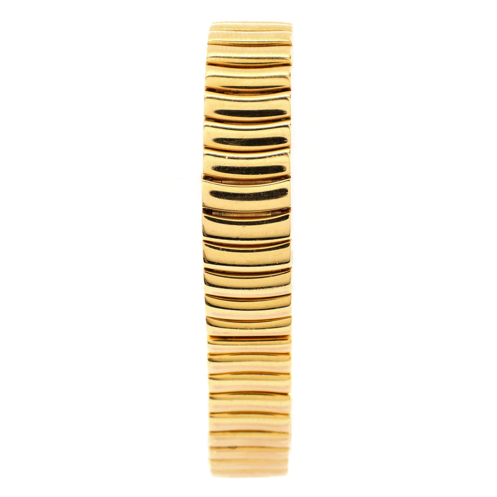 Diabolo Quartz Watch Yellow Gold with Diamond Bezel 20