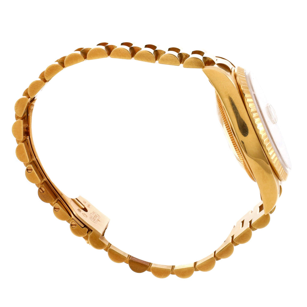 Oyster Perpetual President Day-Date Automatic Watch Yellow Gold with Mother of Pearl 36